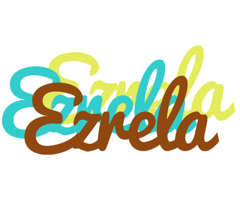 Ezrela cupcake logo