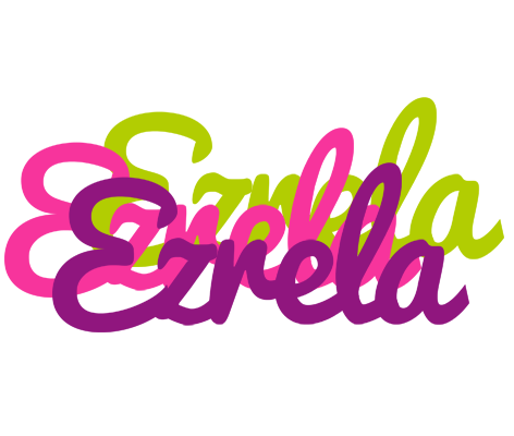 Ezrela flowers logo