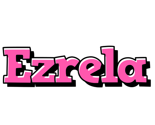 Ezrela girlish logo
