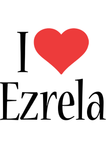 Ezrela i-love logo