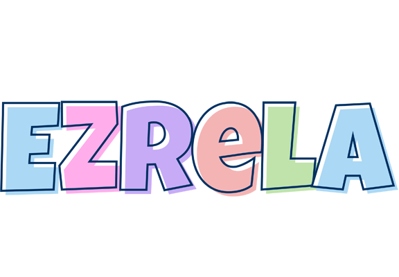 Ezrela pastel logo