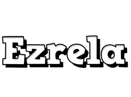 Ezrela snowing logo