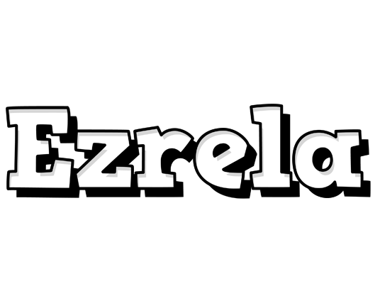 Ezrela snowing logo
