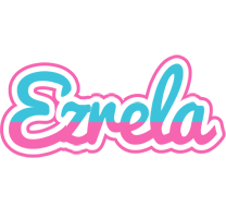 Ezrela woman logo