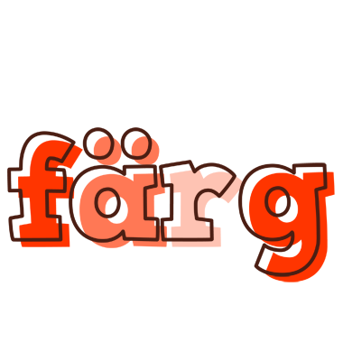FÄRG logo effect. Colorful text effects in various flavors. Customize your own text here: https://www.textgiraffe.com/logos/paint/