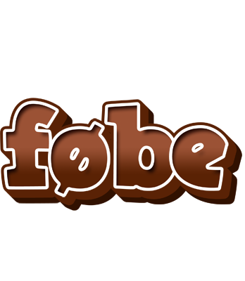 Føbe brownie logo