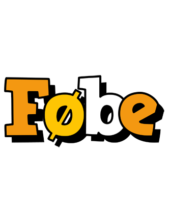 Føbe cartoon logo