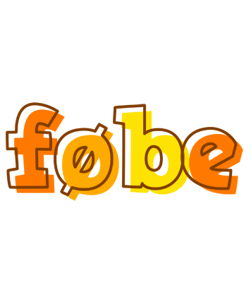 Føbe desert logo