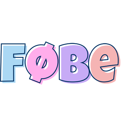 Føbe pastel logo