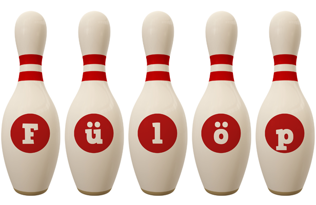 Fülöp bowling-pin logo