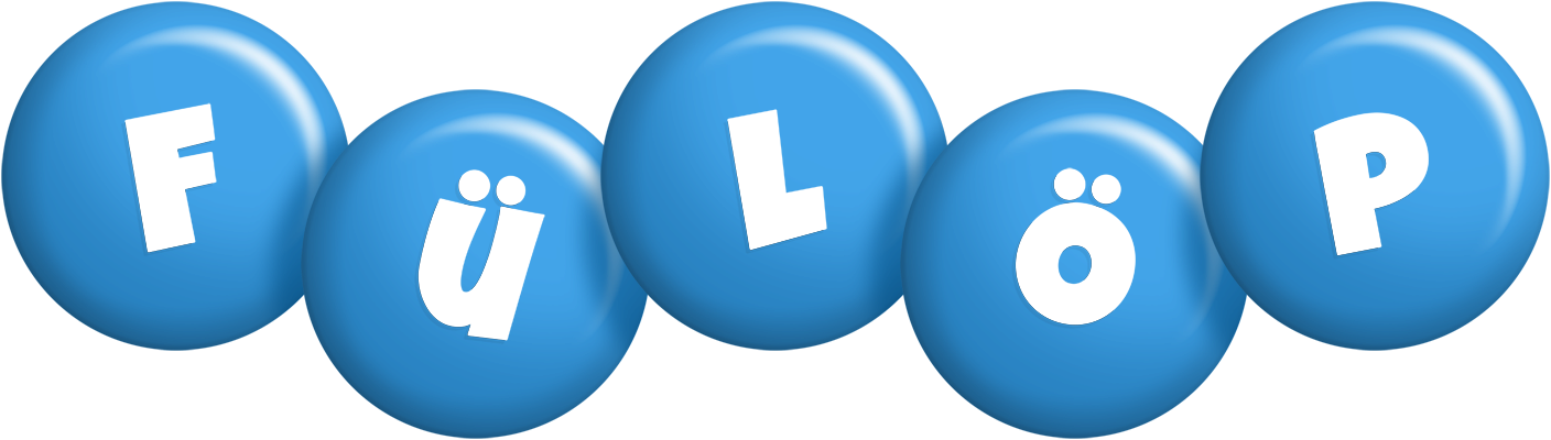 Fülöp candy-blue logo