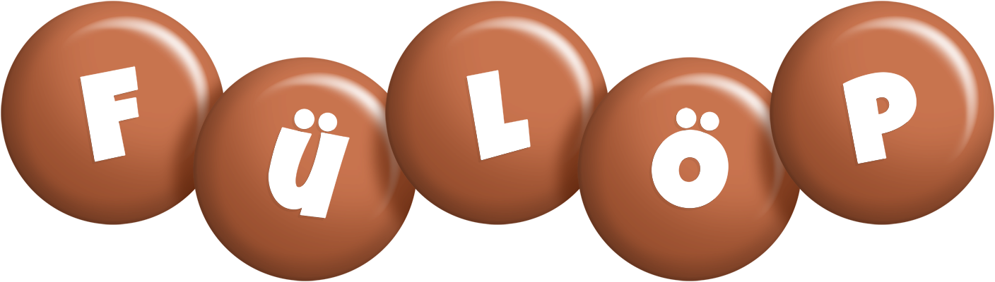 Fülöp candy-brown logo