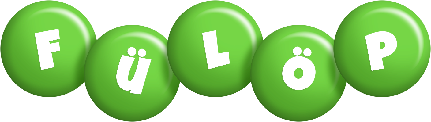 Fülöp candy-green logo