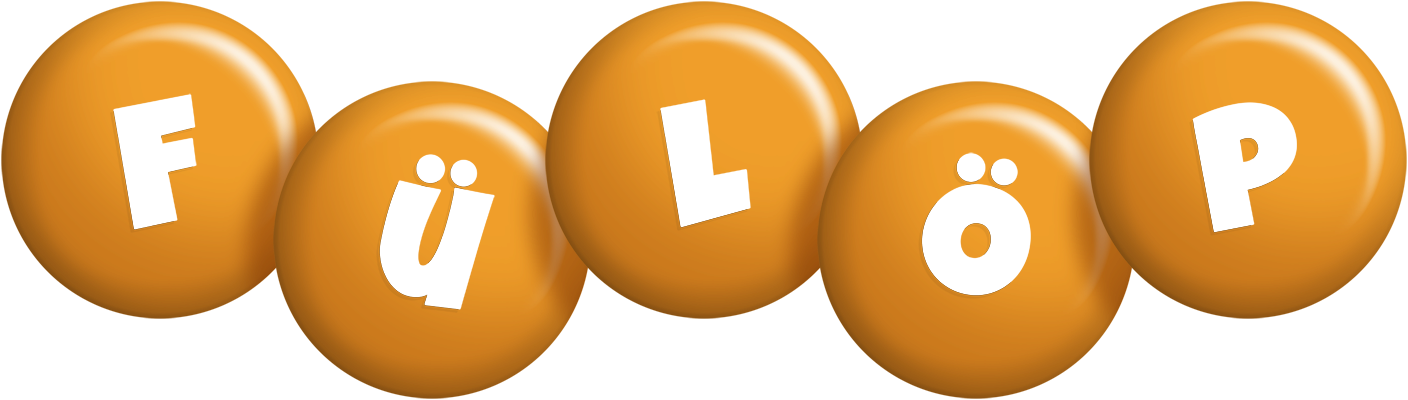Fülöp candy-orange logo