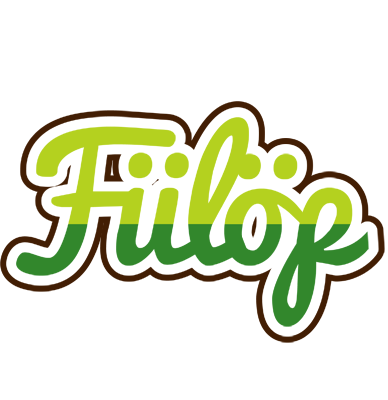 Fülöp golfing logo