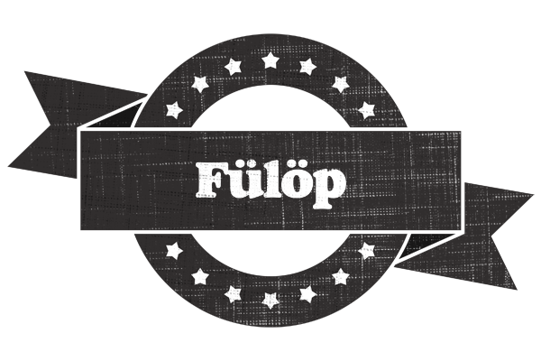 Fülöp grunge logo