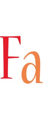 Fa birthday logo