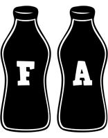 Fa bottle logo