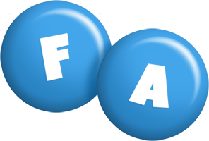 Fa candy-blue logo