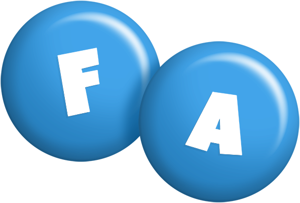 Fa candy-blue logo