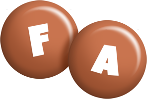 Fa candy-brown logo