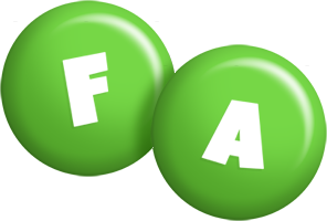 Fa candy-green logo