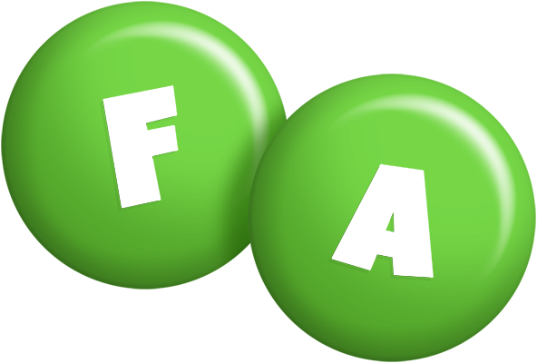 Fa candy-green logo