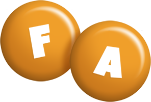 Fa candy-orange logo