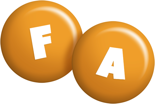 Fa candy-orange logo