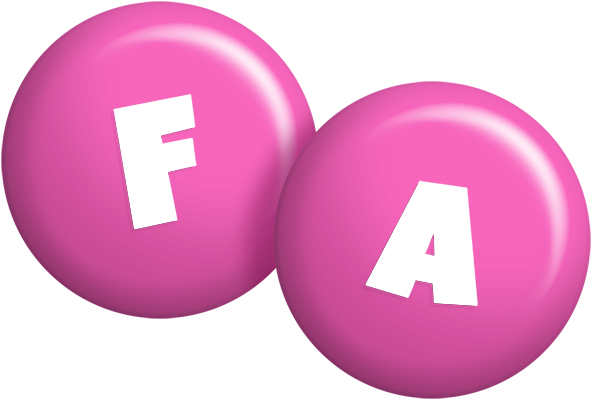 Fa candy-pink logo