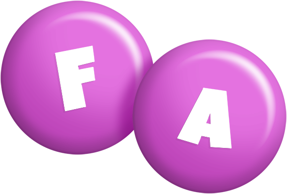 Fa candy-purple logo
