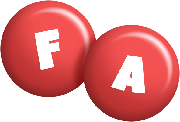 Fa candy-red logo