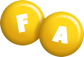 Fa candy-yellow logo