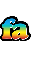 Fa color logo