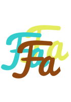 Fa cupcake logo