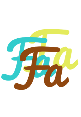 Fa cupcake logo