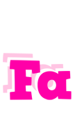 Fa dancing logo