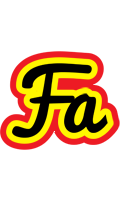 Fa flaming logo