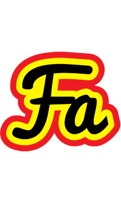 Fa flaming logo