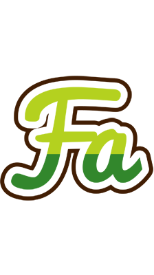 Fa golfing logo