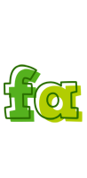 Fa juice logo