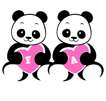 Fa love-panda logo