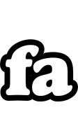 Fa panda logo