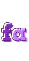 Fa sensual logo