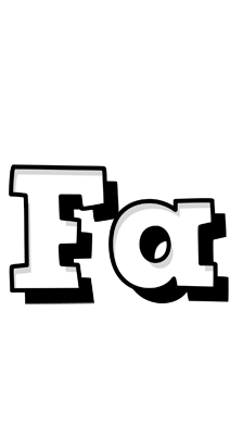 Fa snowing logo
