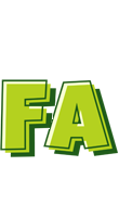 Fa summer logo