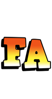 Fa sunset logo