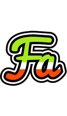 Fa superfun logo