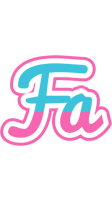 Fa woman logo