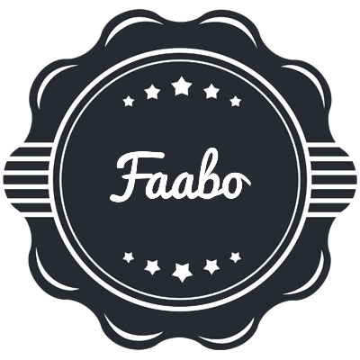Faabo badge logo